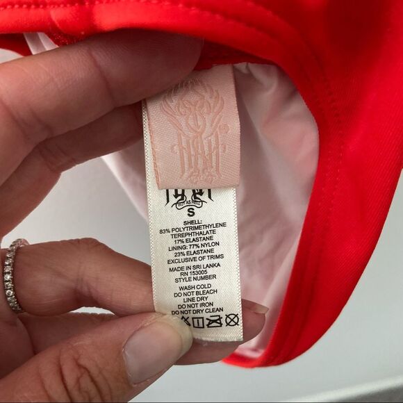 HAH Hot as Hell Comin in Haht Plunging Swimsuit S - Picture 6 of 8